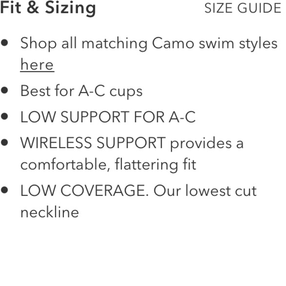 Athleta Freestyle Camo Bikini Top - Picture 6 of 7